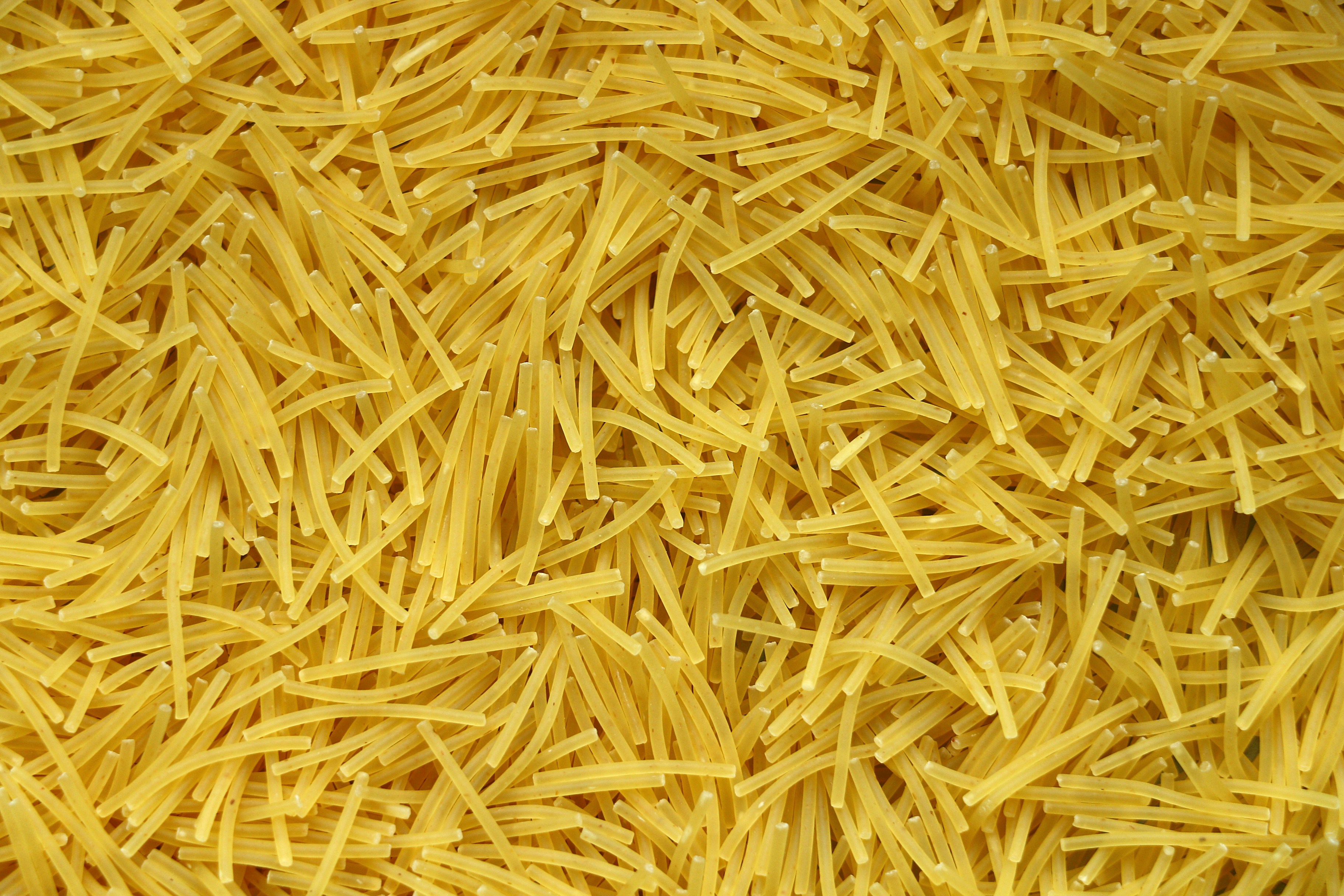 a close up of a pile of pasta