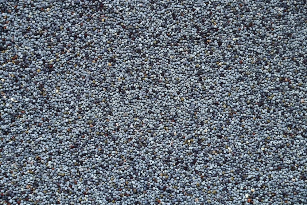 a close up view of a blue carpet