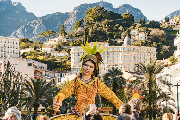 fête des citrons à Menton