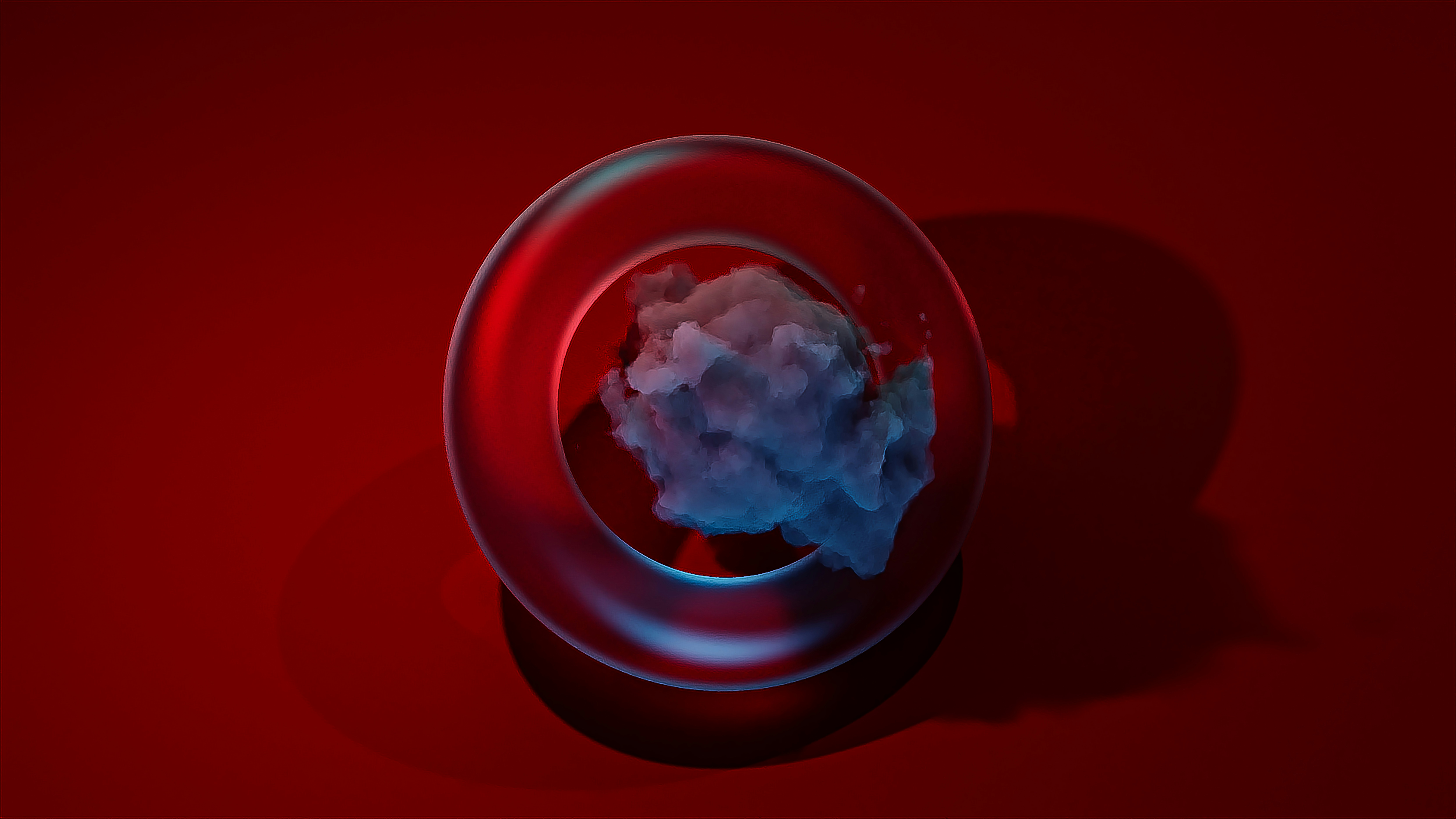 minimalist brain digital art