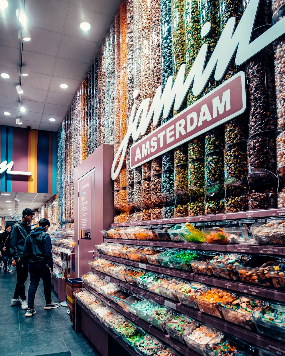 a store filled with lots of different kinds of food