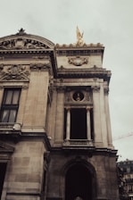 a tall building with a clock on the top of it