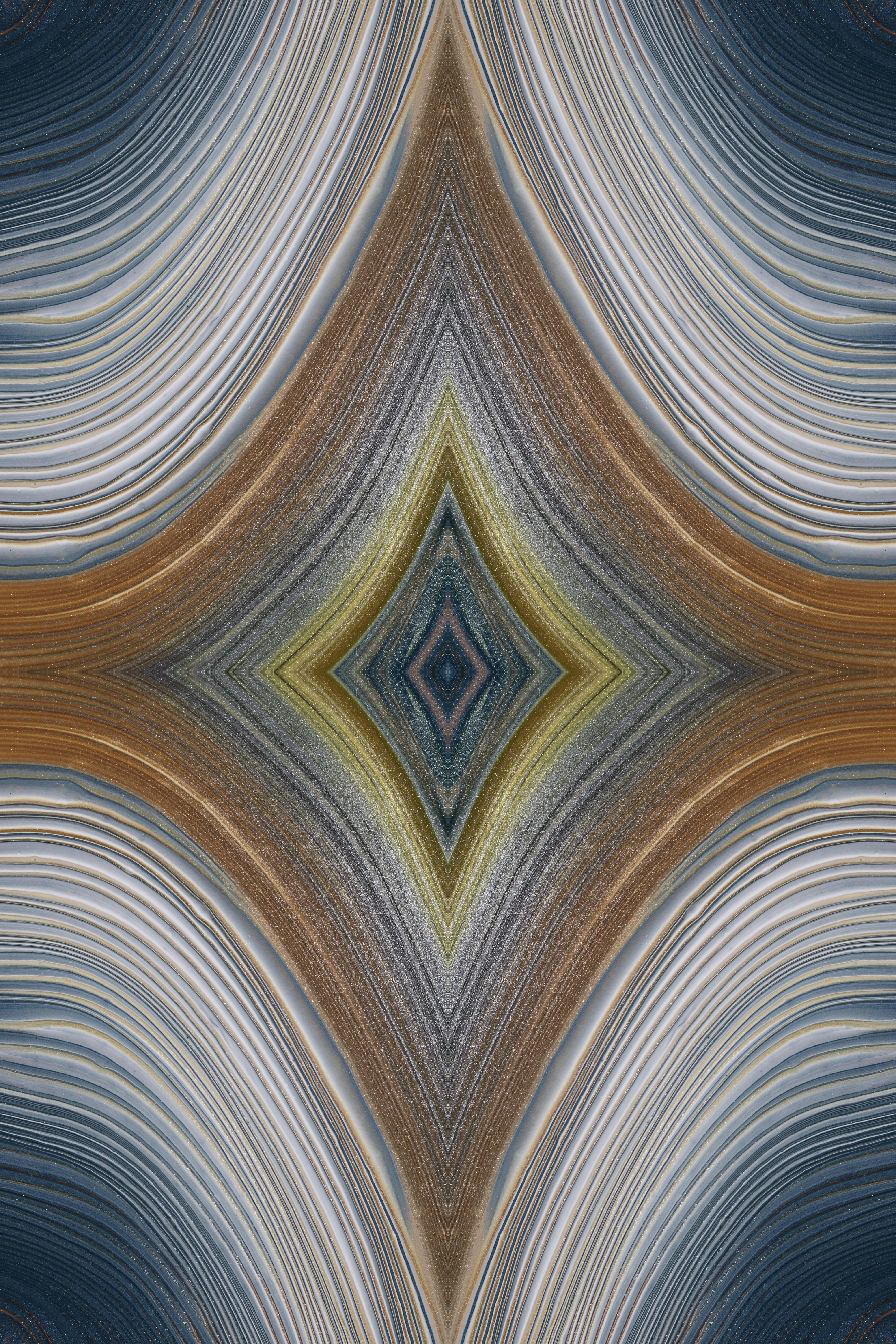 Custom Abstract Printed Blankets