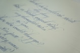 a close up of a handwritten letter