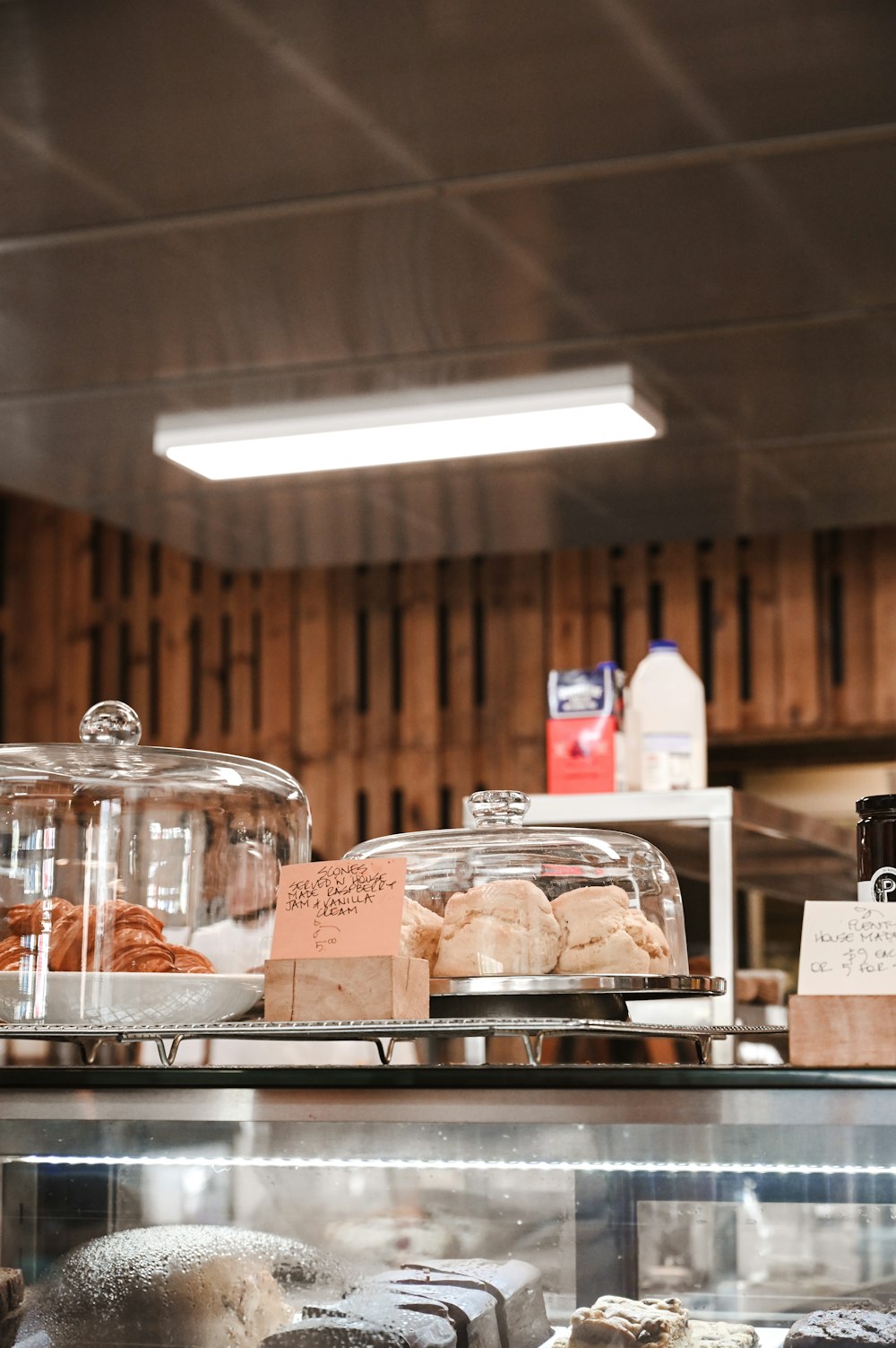 a bakery filled with lots of different types of pastries