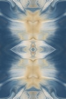 an abstract image of a blue and yellow background