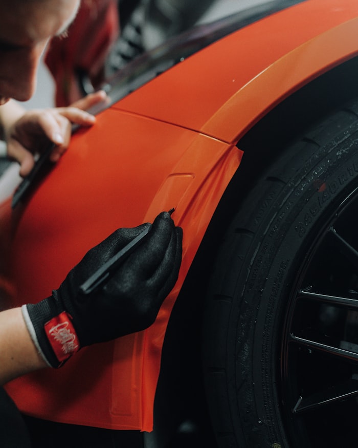 Thermal insulation film installation on car window