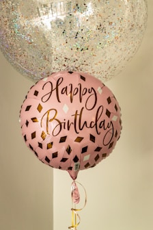 a couple of balloons that are on a table