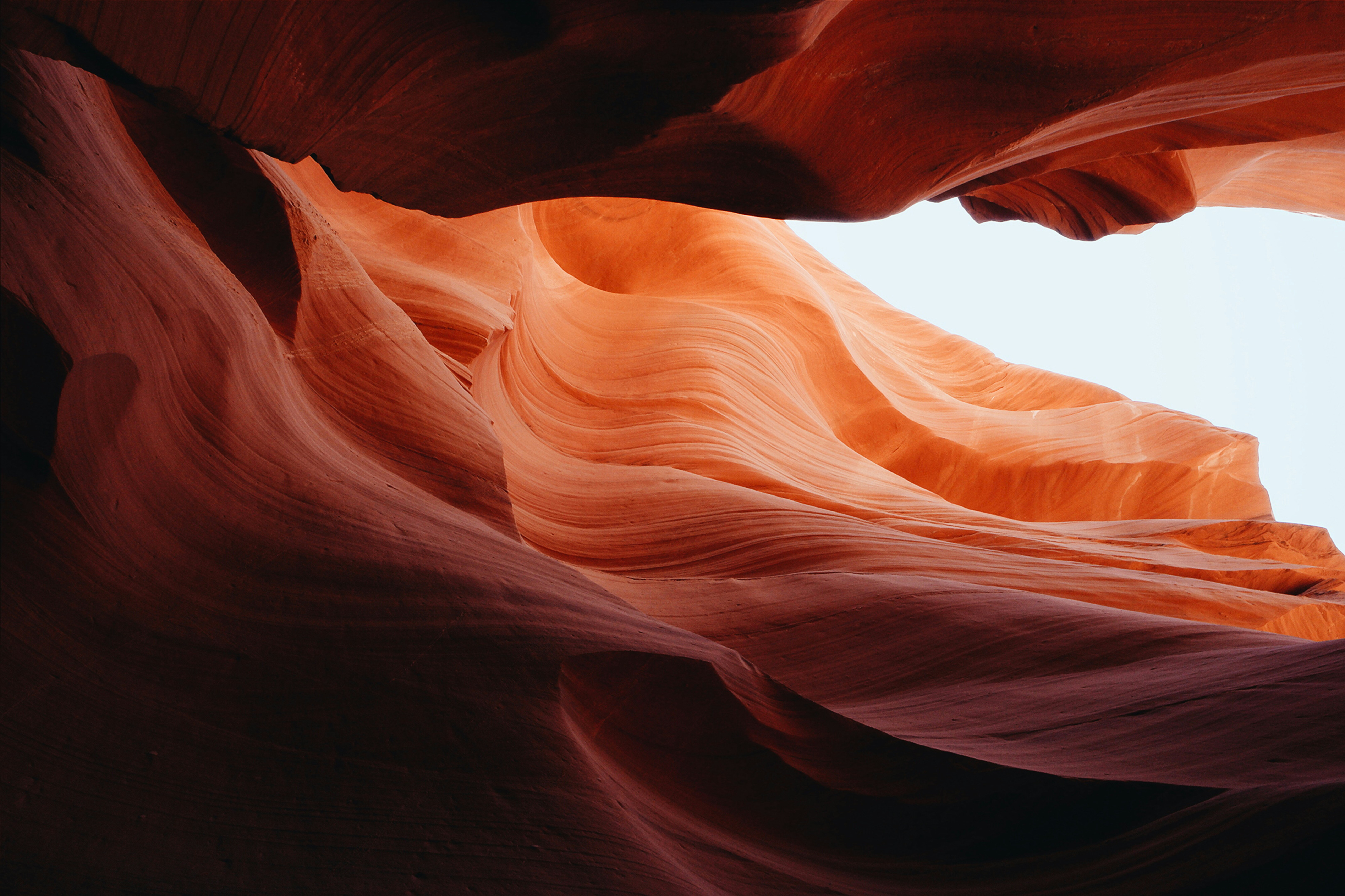 Slot canyon in Arizona, USA.