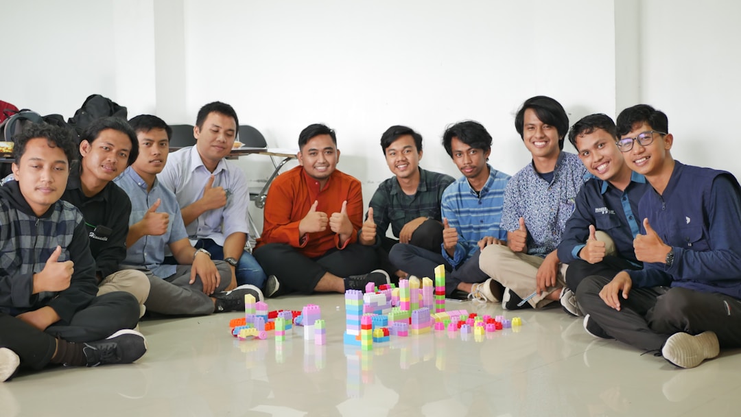 team celebrating website traffic growth and analytics success