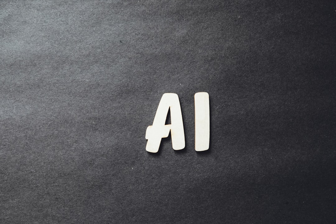 the word ai spelled in white letters on a black surface, AI – Artificial Intelligence – digital binary algorithm – Human