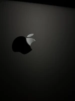 A sleek, minimalist wallpaper highlighting a popular game’s iconic logo on a dark background.
