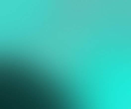 A soft gradient blending from dark teal to light teal, creating a smooth and calming transition.