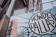 a mural on the side of a building