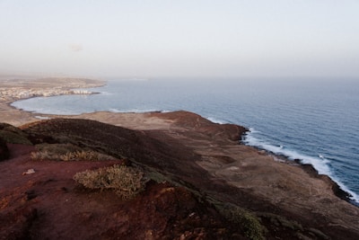 A scenic view of the coastline of Zapponeta.