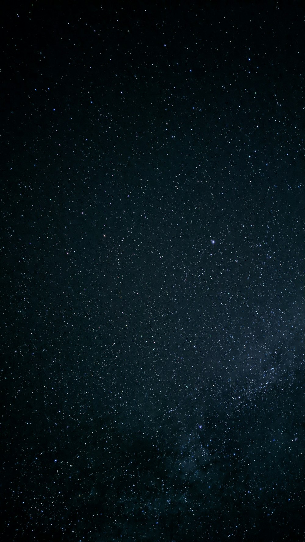 夜空は星でいっぱいです