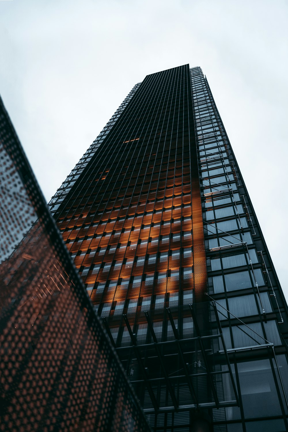 a very tall building with a lot of windows