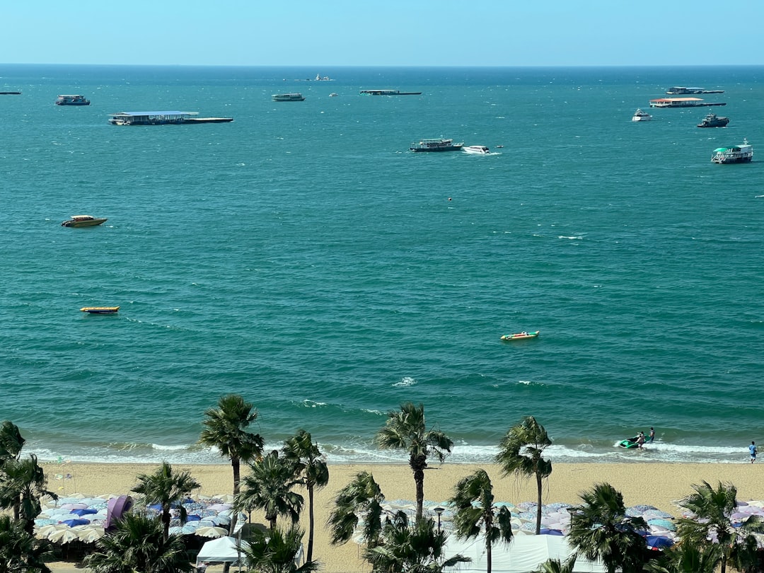 Sea in Pattaya beach.