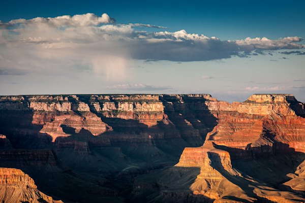 A view of the grand canyon of the grand canyon