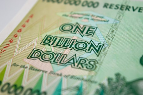 a one billion dollar bill with the words one billion dollars printed on it