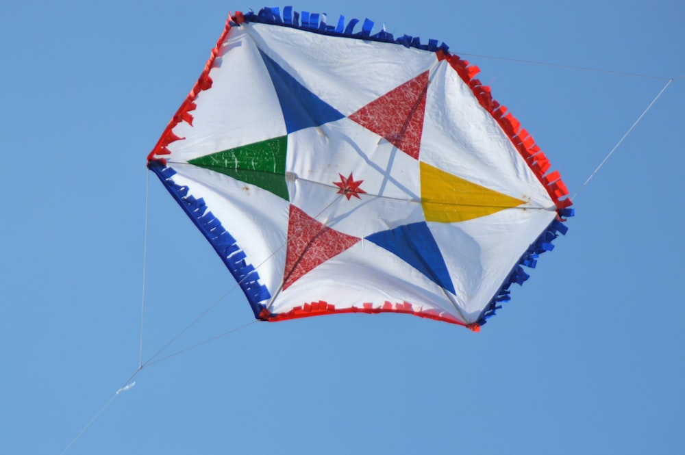 a kite that is flying in the sky