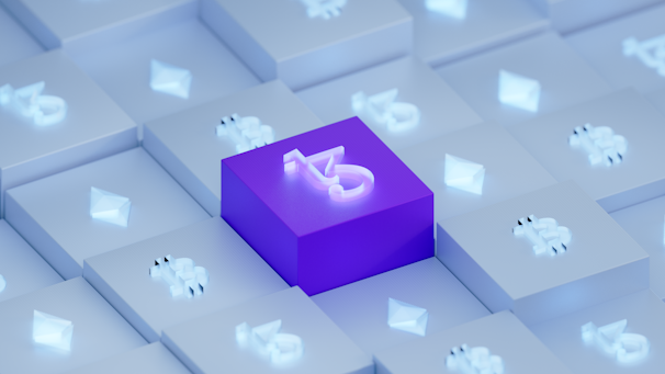 A grid of colorful mystery boxes with one box glowing as it opens.