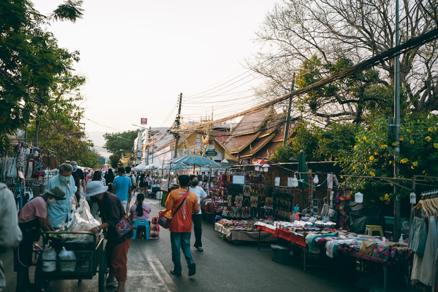 Chiang Mai street market — neighborhood life