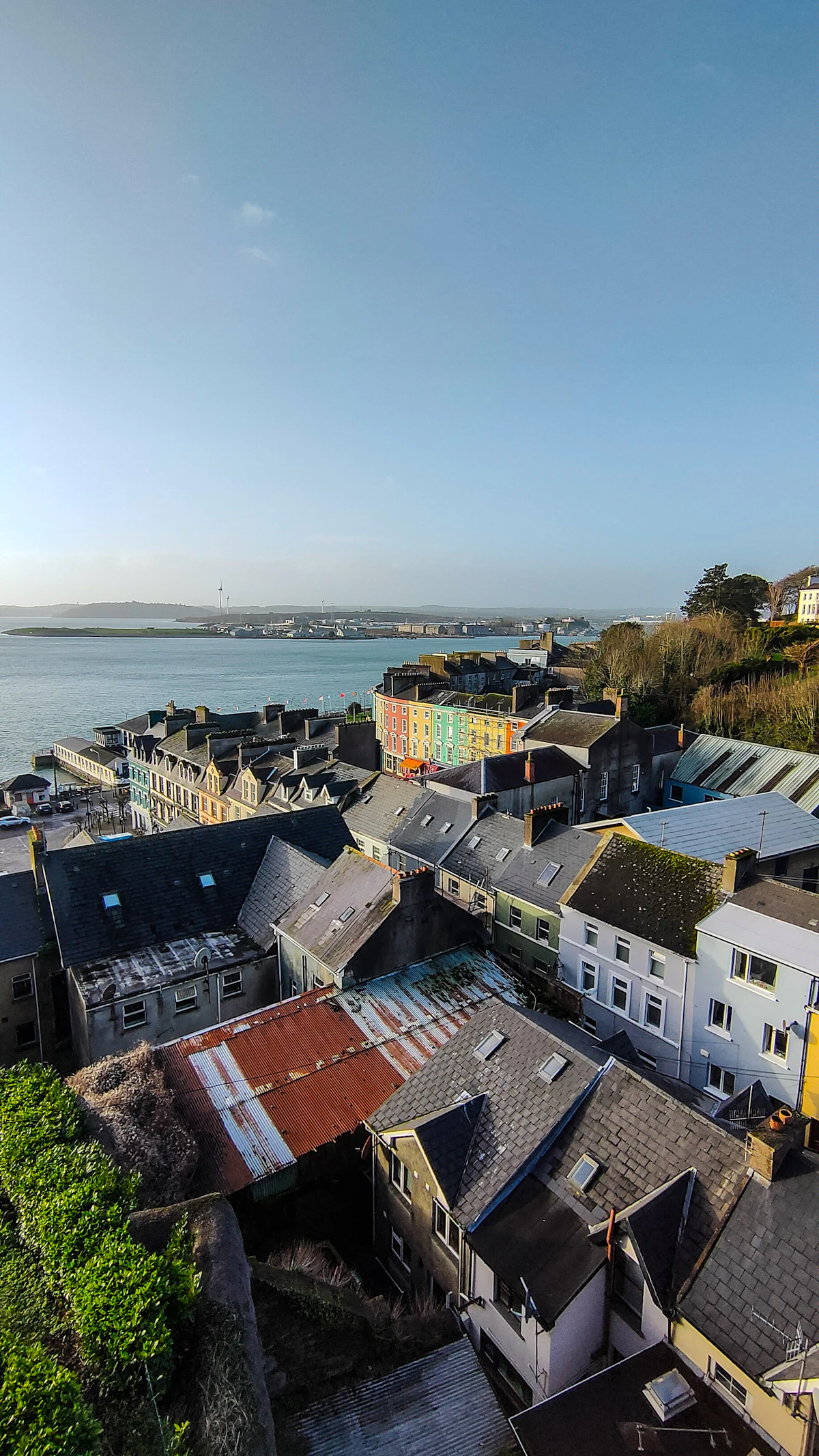 Aerial view of Cobh, Co. Cork