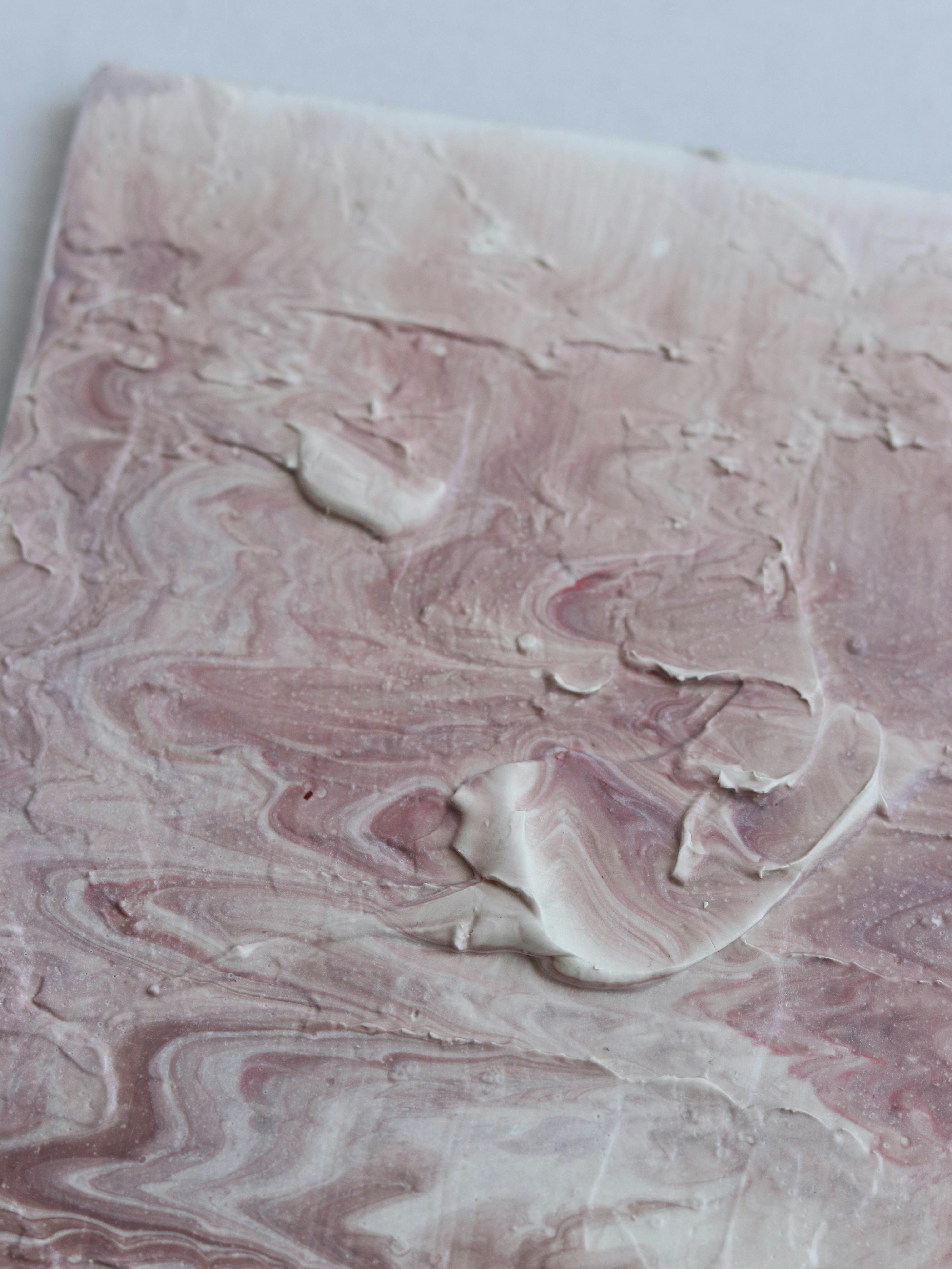 a close up of a piece of marble