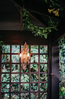 a chandelier hanging from the ceiling of a room