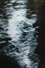 a blurry photo of a body of water