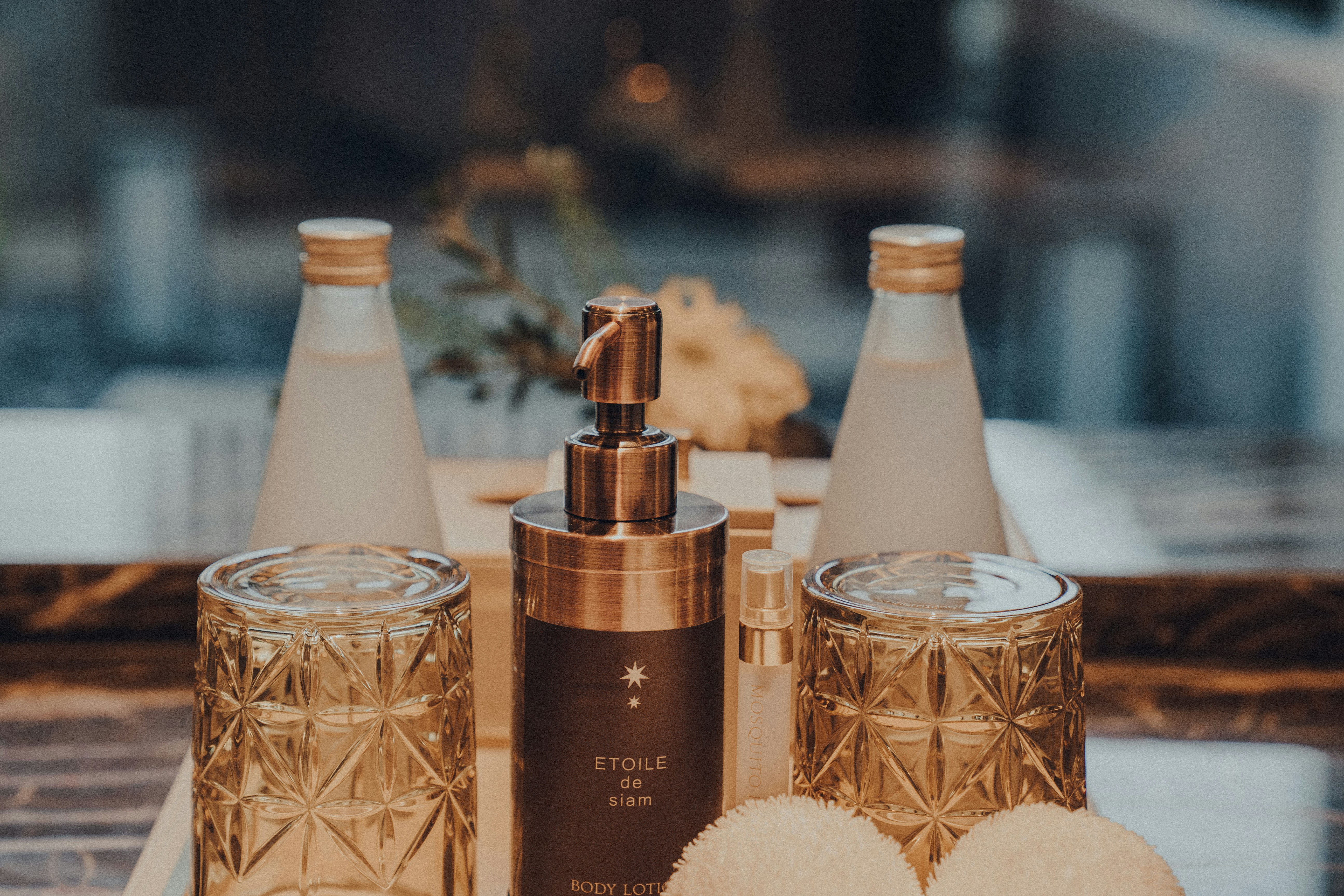 productos de baño de un hotel. Artículos del hotel que puedes llevarte a casa