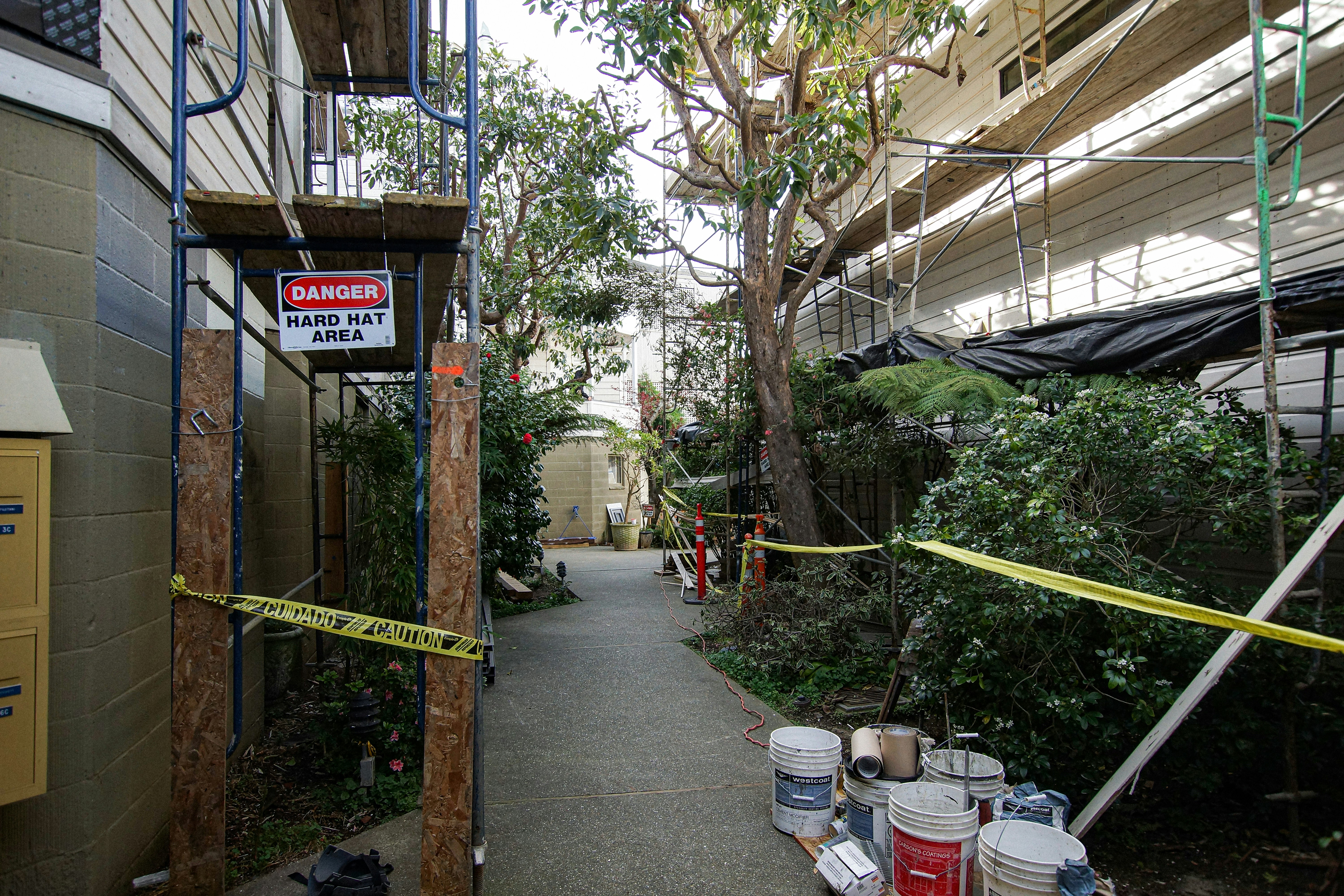 backyard construction