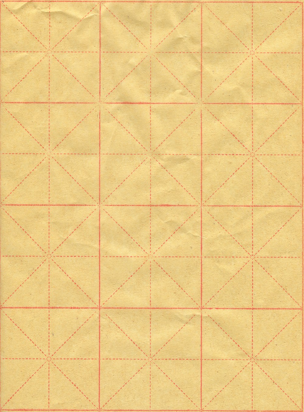 a piece of paper with a pattern on it