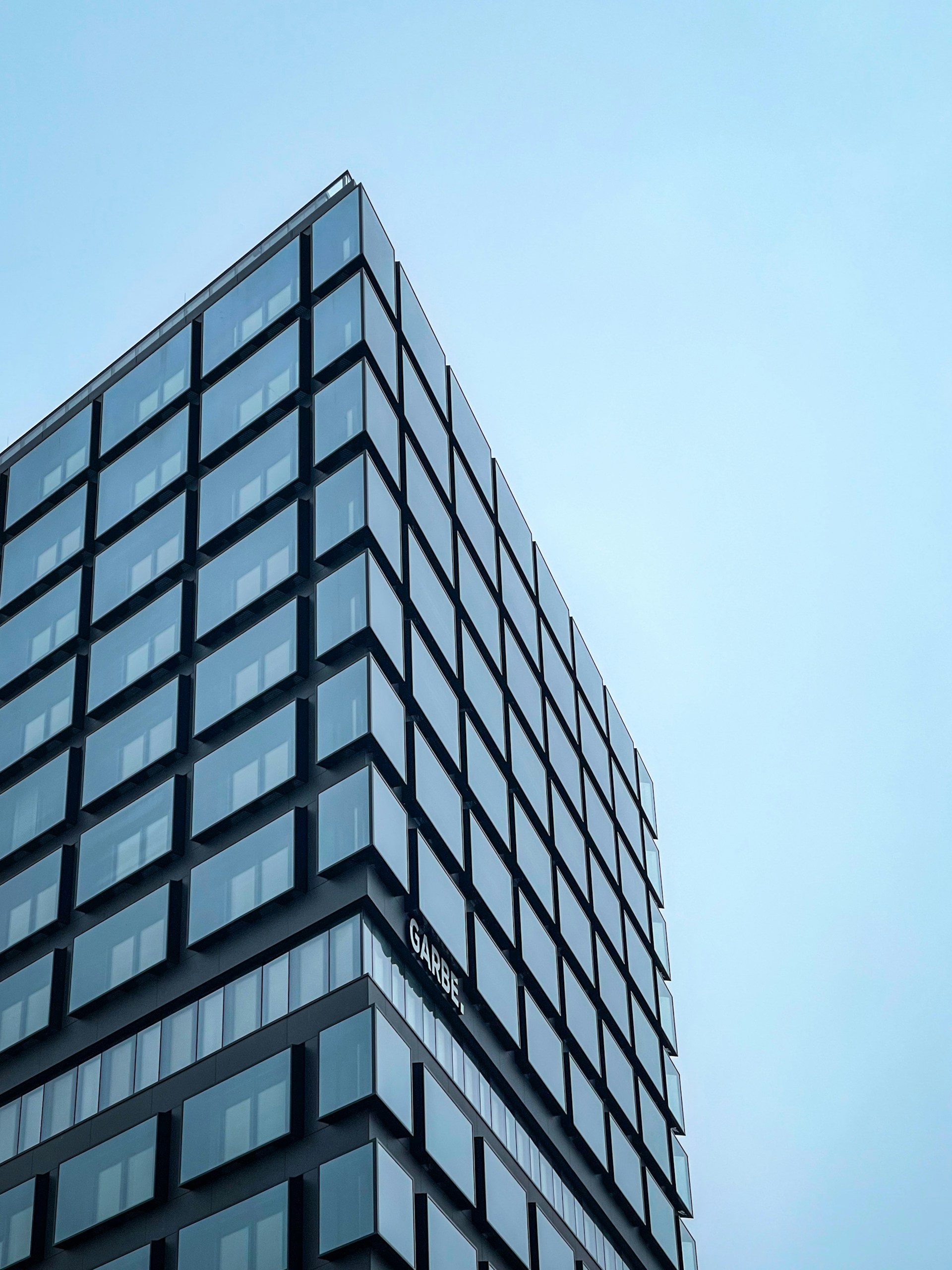 a very tall building with lots of windows
