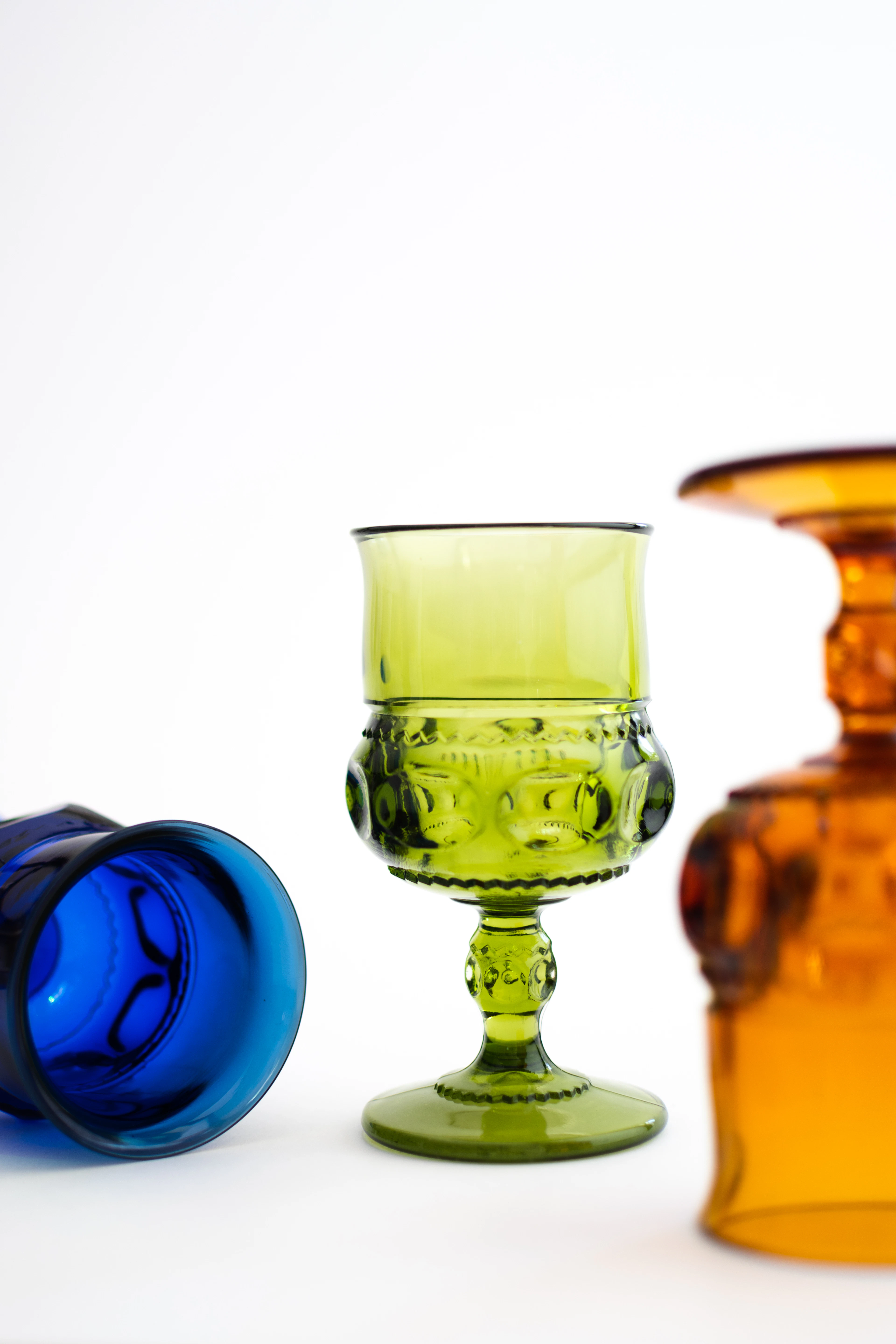 Coloured Glass Vase