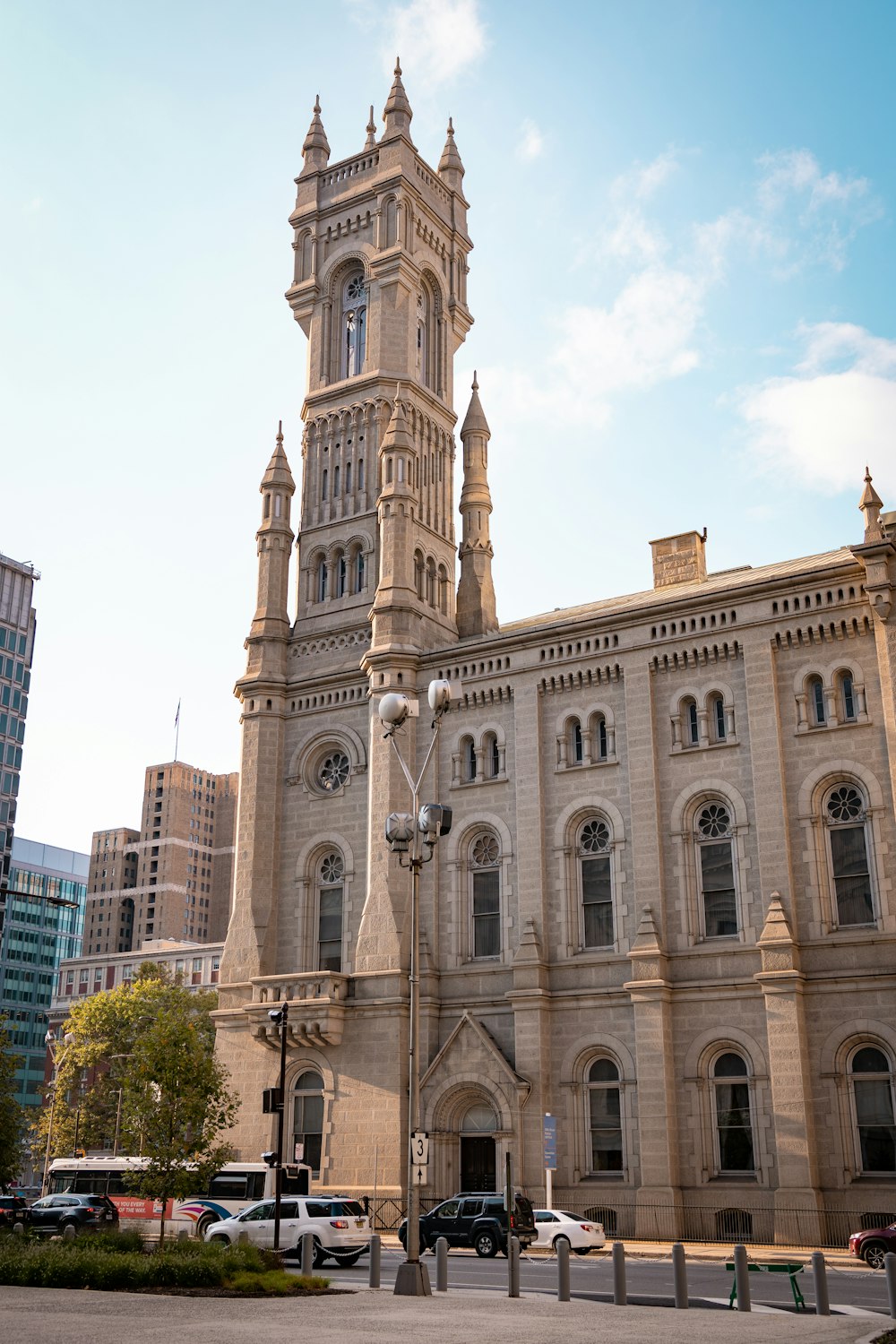 a large stone building