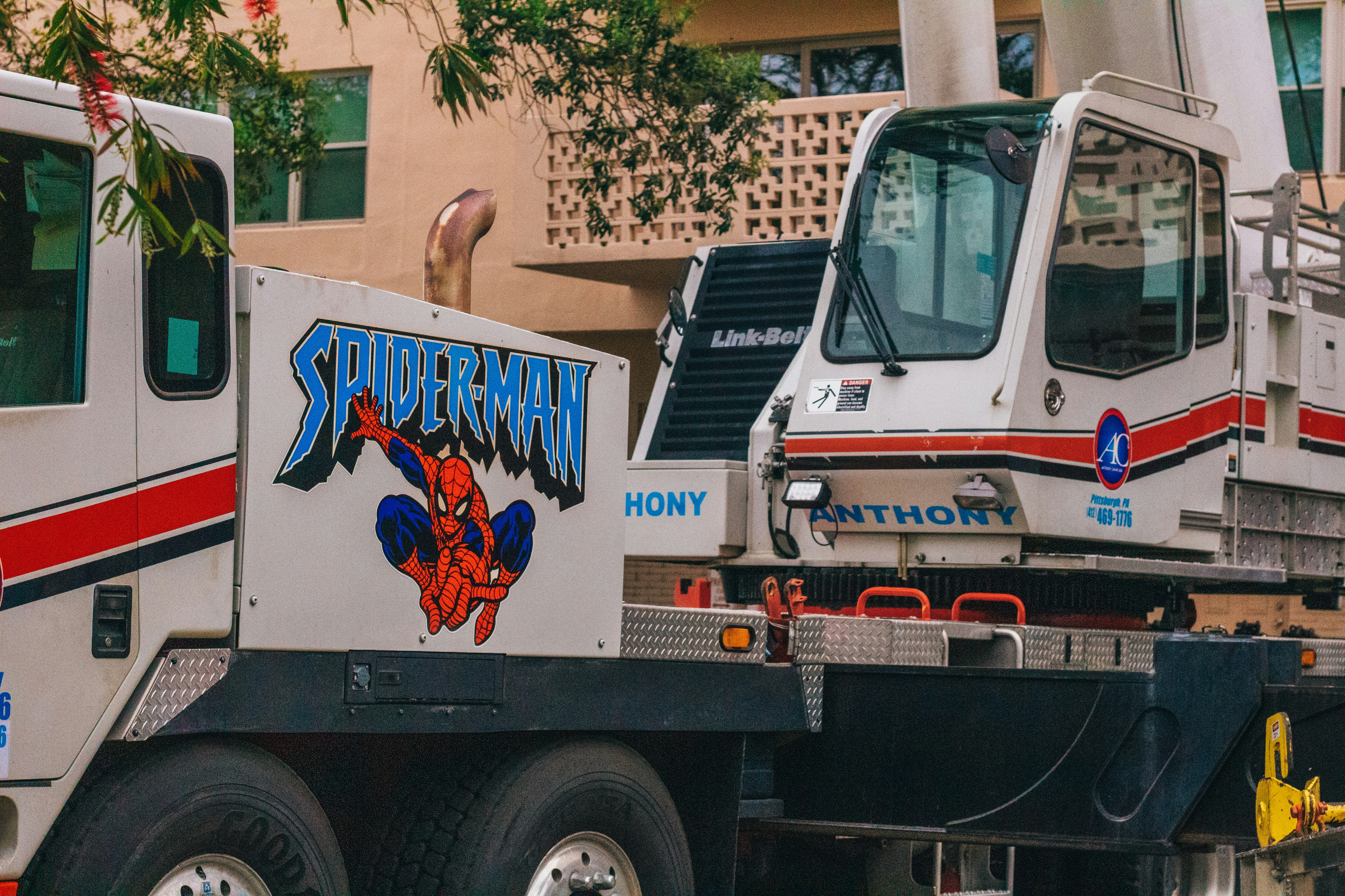 Spider Man crane.