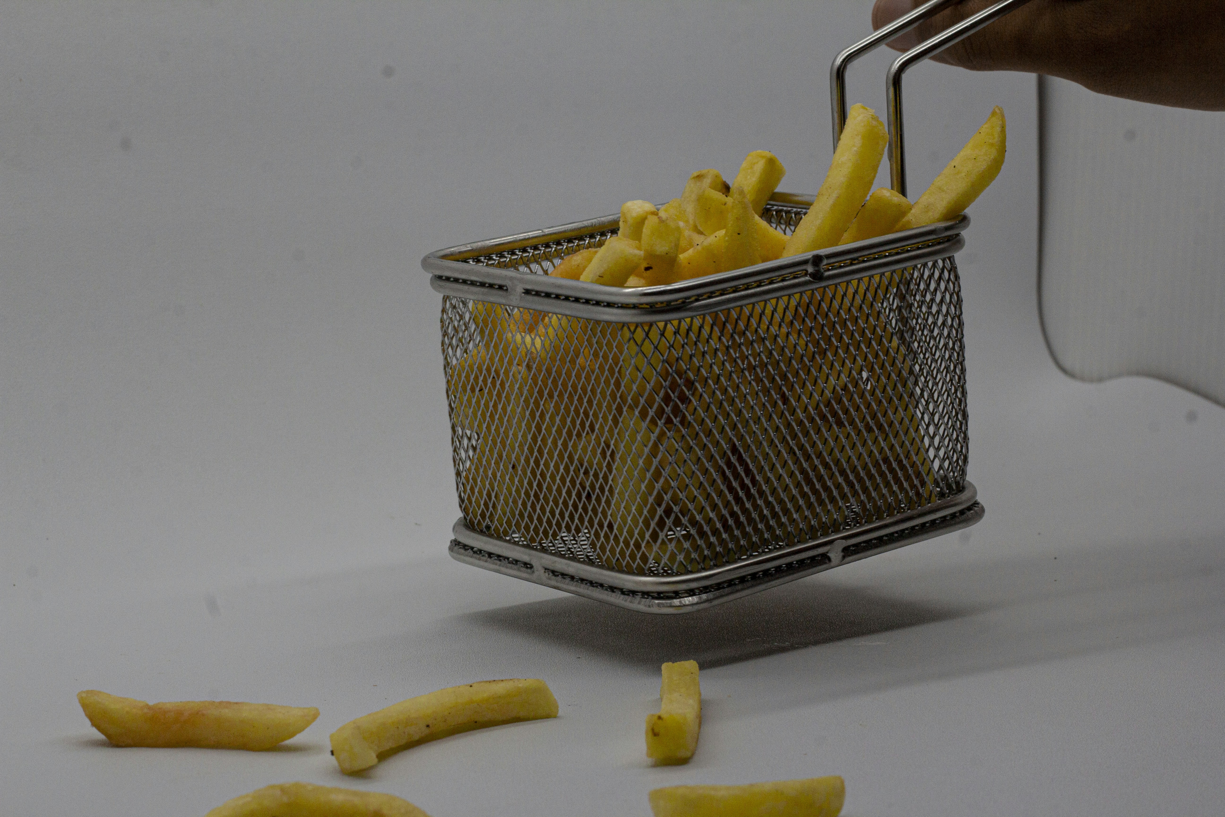 French fries ready to cook