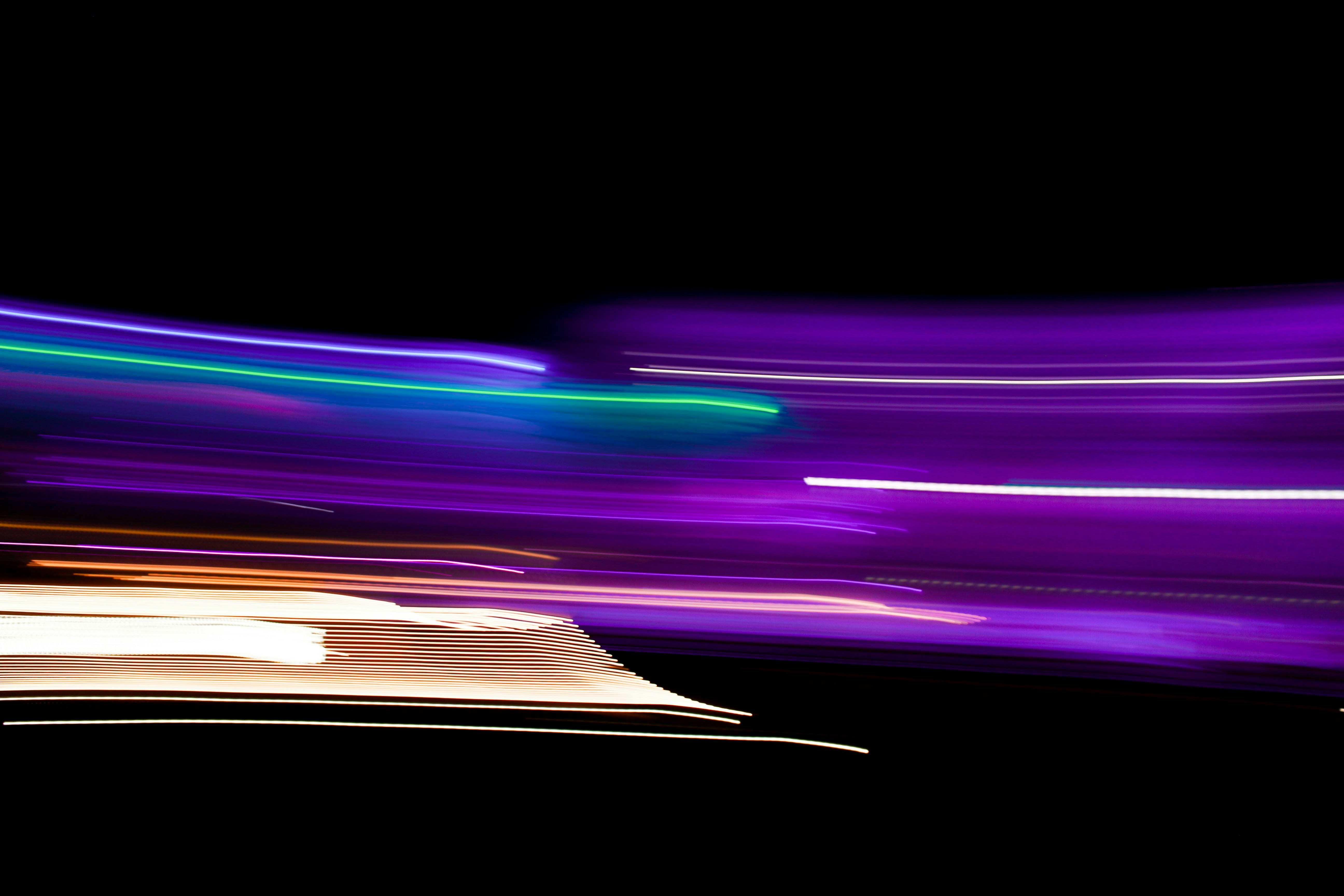 Purple neon glow background