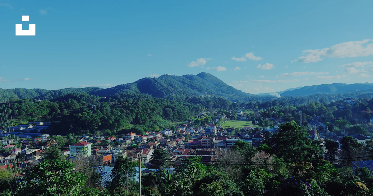 Kalaw View A view of a small town in the mountains photo – Free Kalaw Image on ...