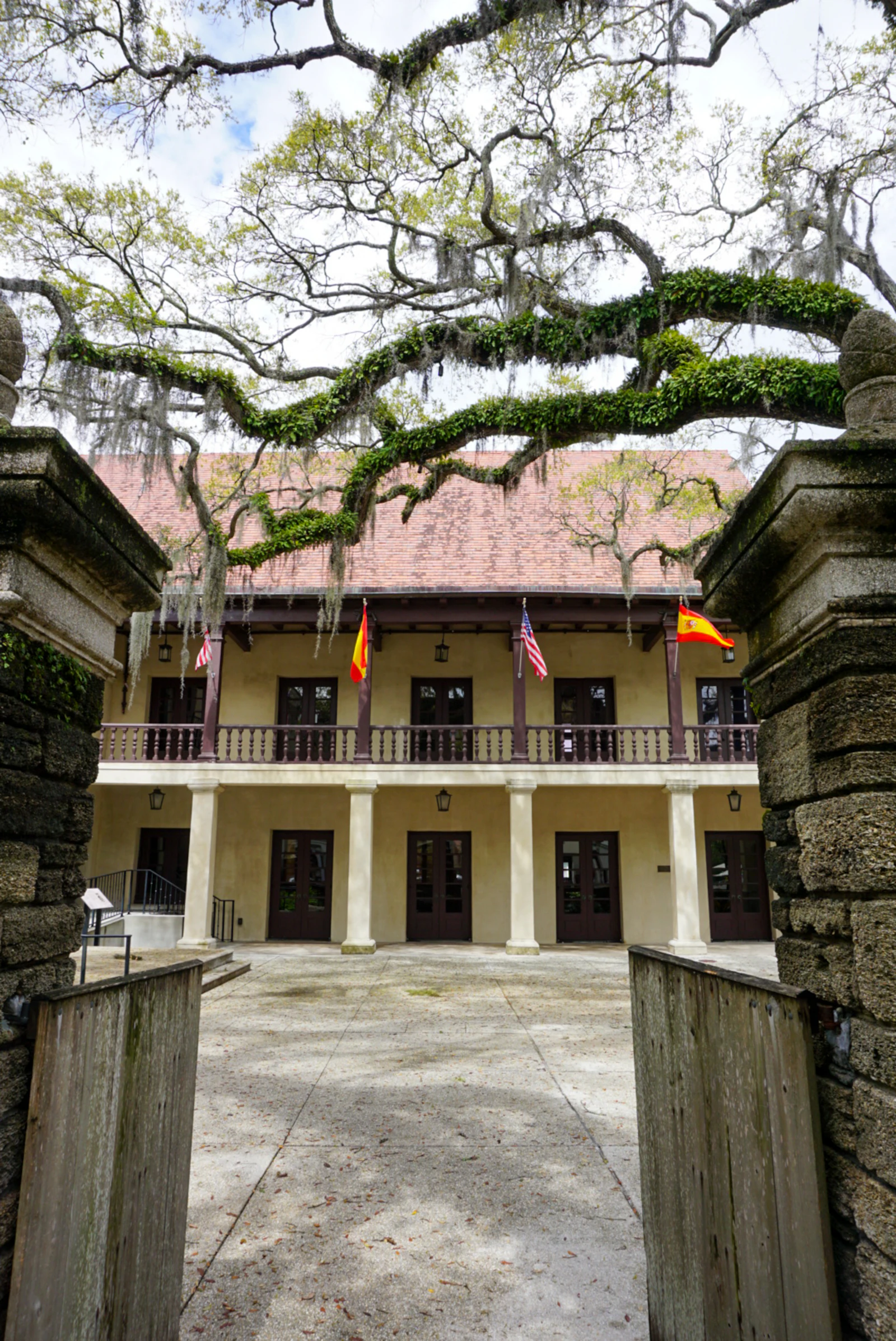 Historic St. Augustine courtyard