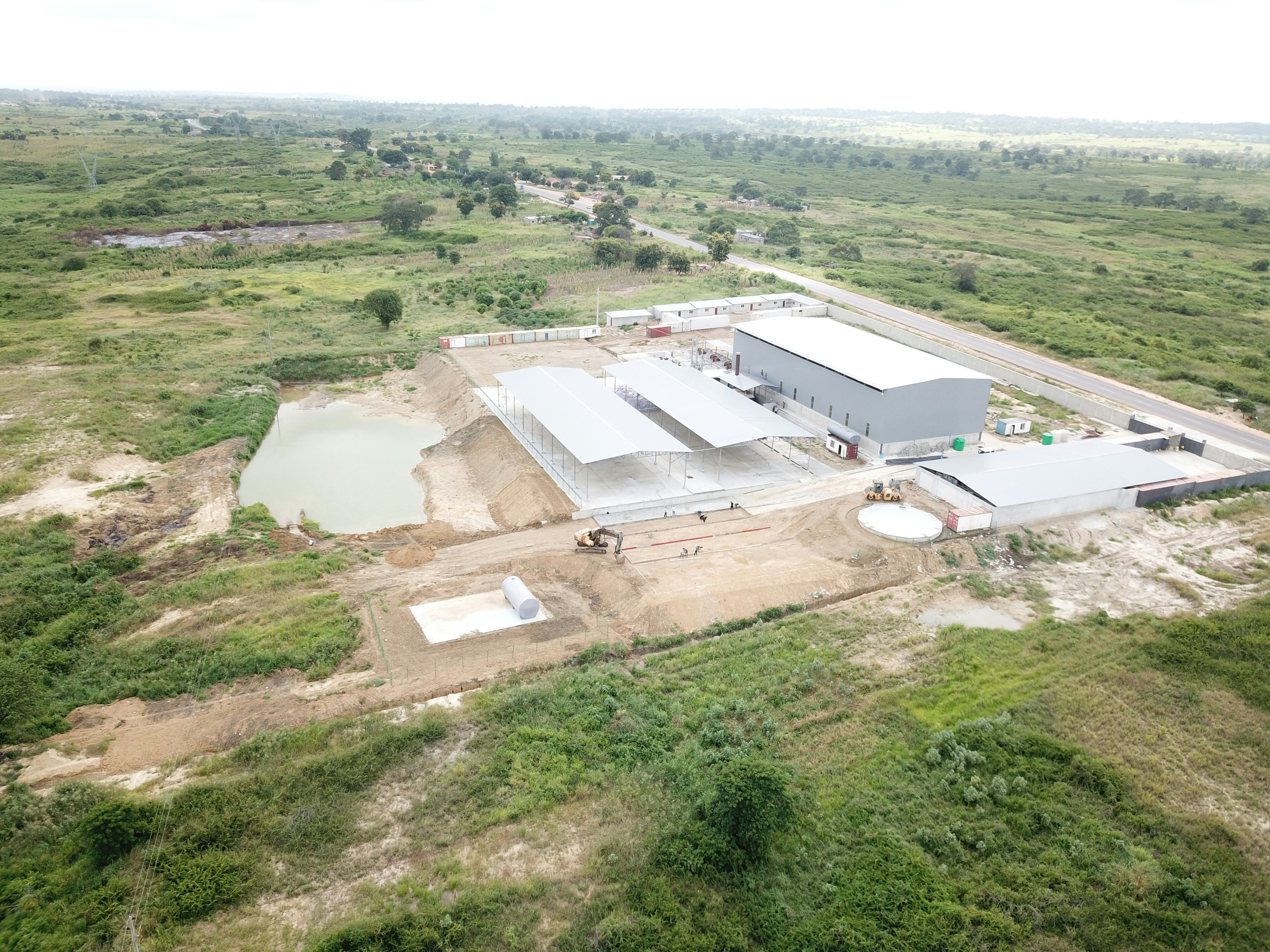 Angola processing plant