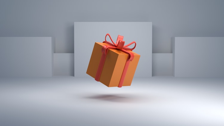 A floating present