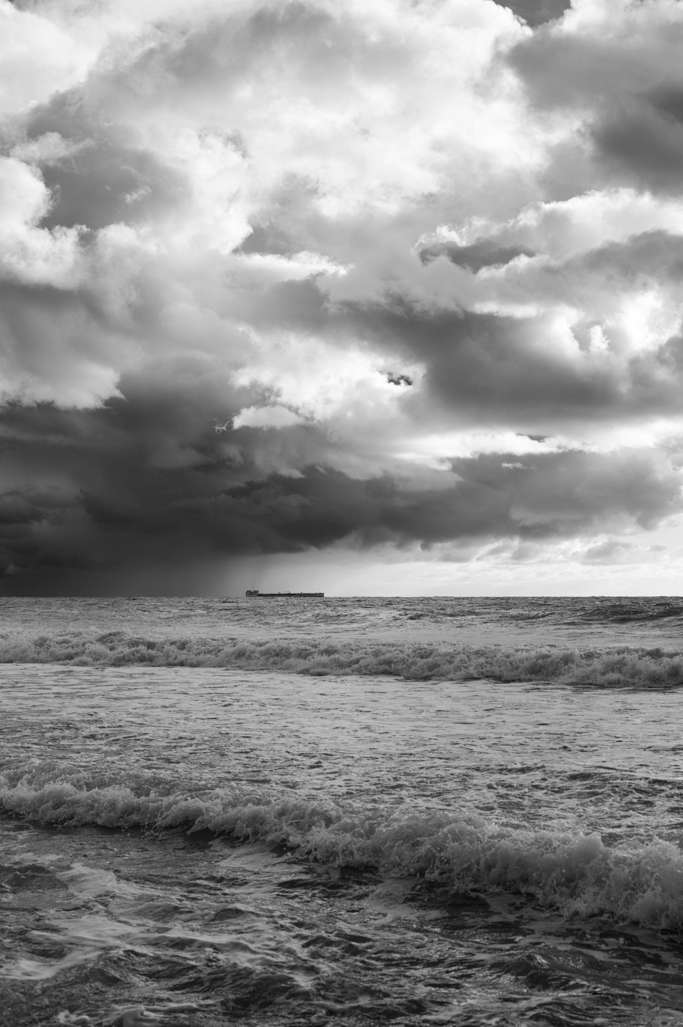 black and white bed linen