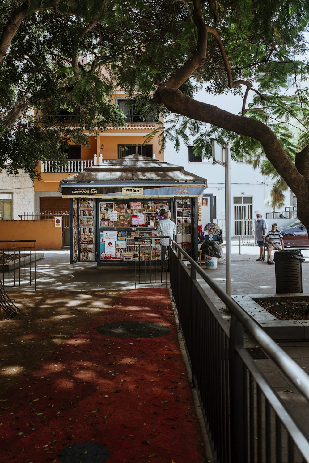 a small store on the side of the road