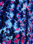 Close-up of a vibrant vinyl and foam photo print with rich textures