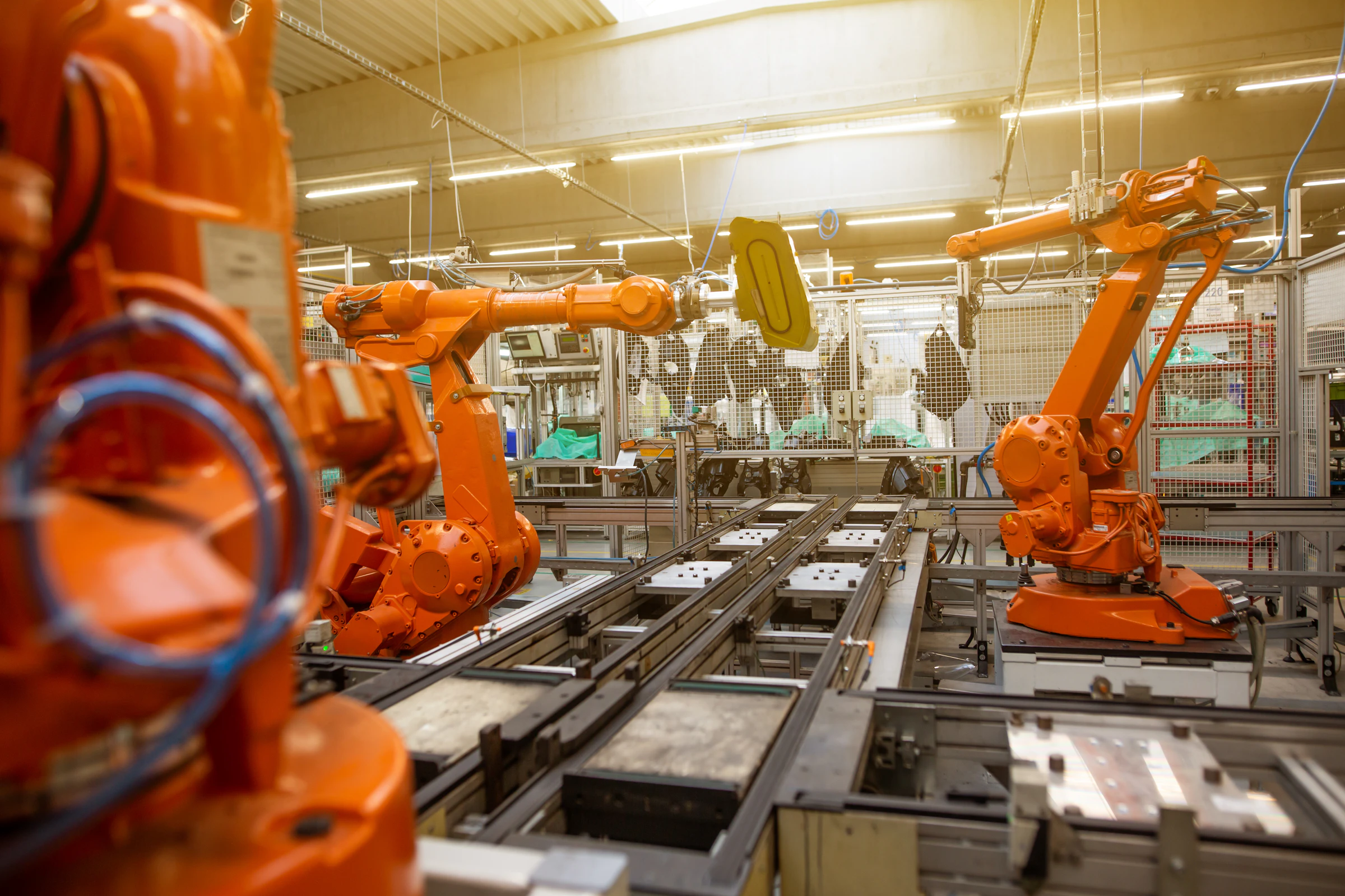 Industrial operations and manufacturing line