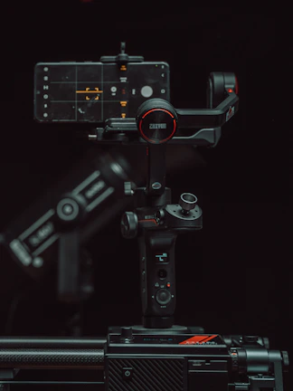 Mobile gaming influencer recording a Call of Duty Mobile gameplay with professional gear