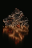 An abstract piece that invites interpretation and reflection.